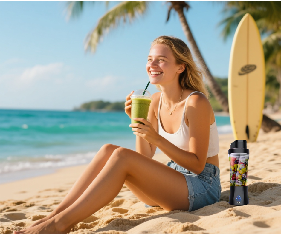 BuzzOrbit Smoothie Maker – Blend Anywhere, Anytime