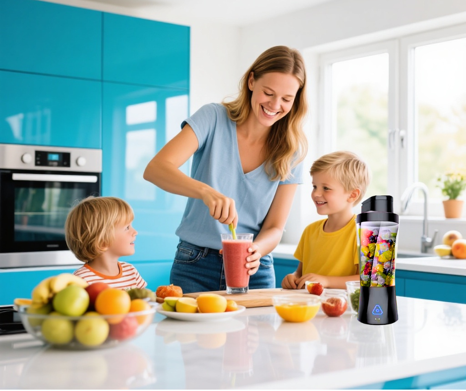 BuzzOrbit Smoothie Maker – Blend Anywhere, Anytime